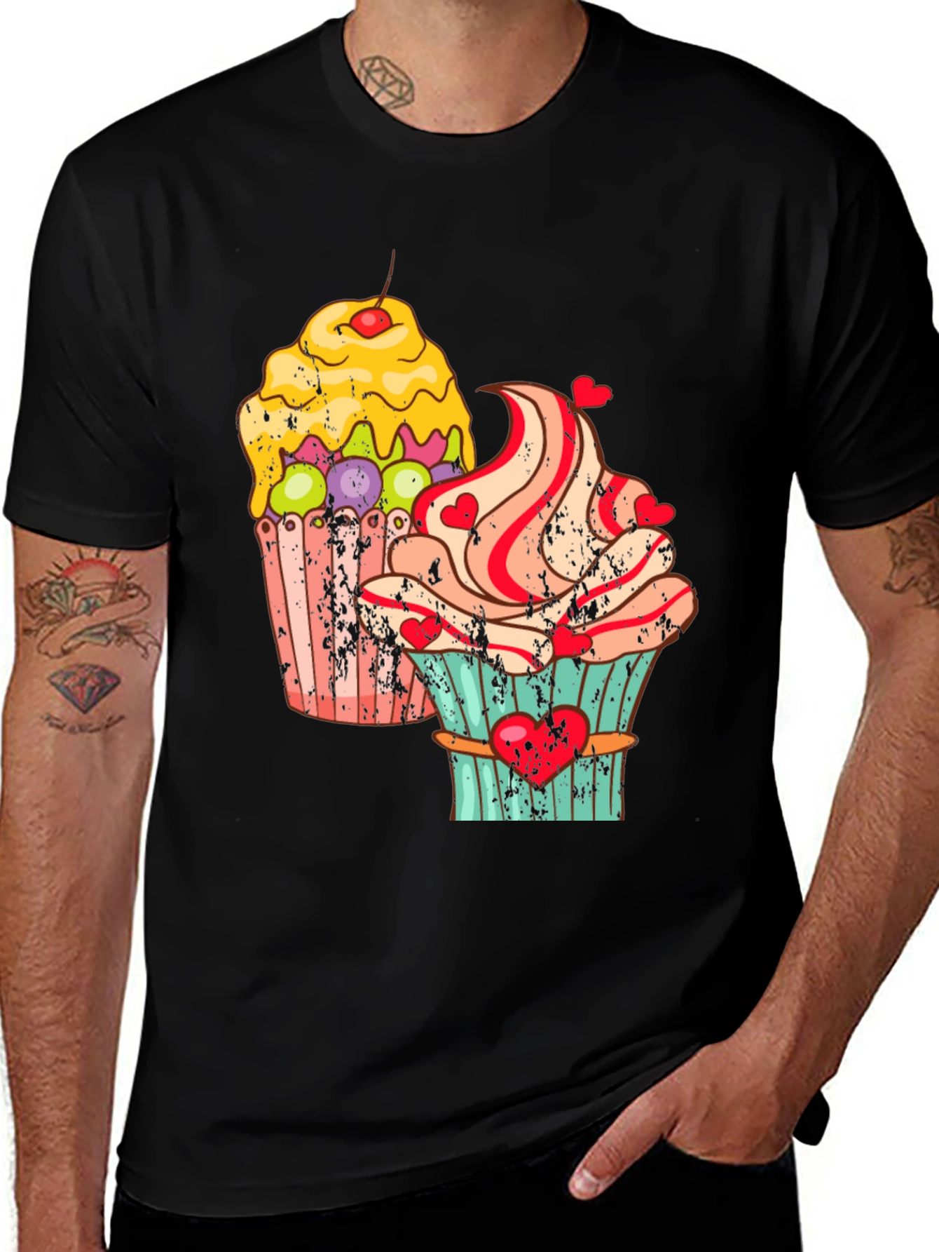Cupcake Lovers Tee - Sweet Treat Design
