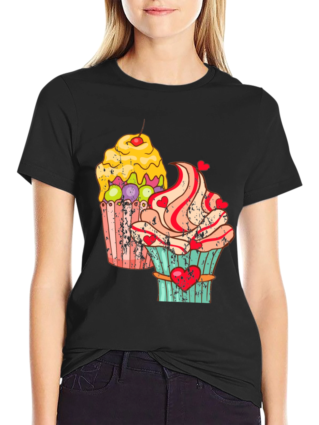 Cupcake Lovers Tee - Sweet Treat Design