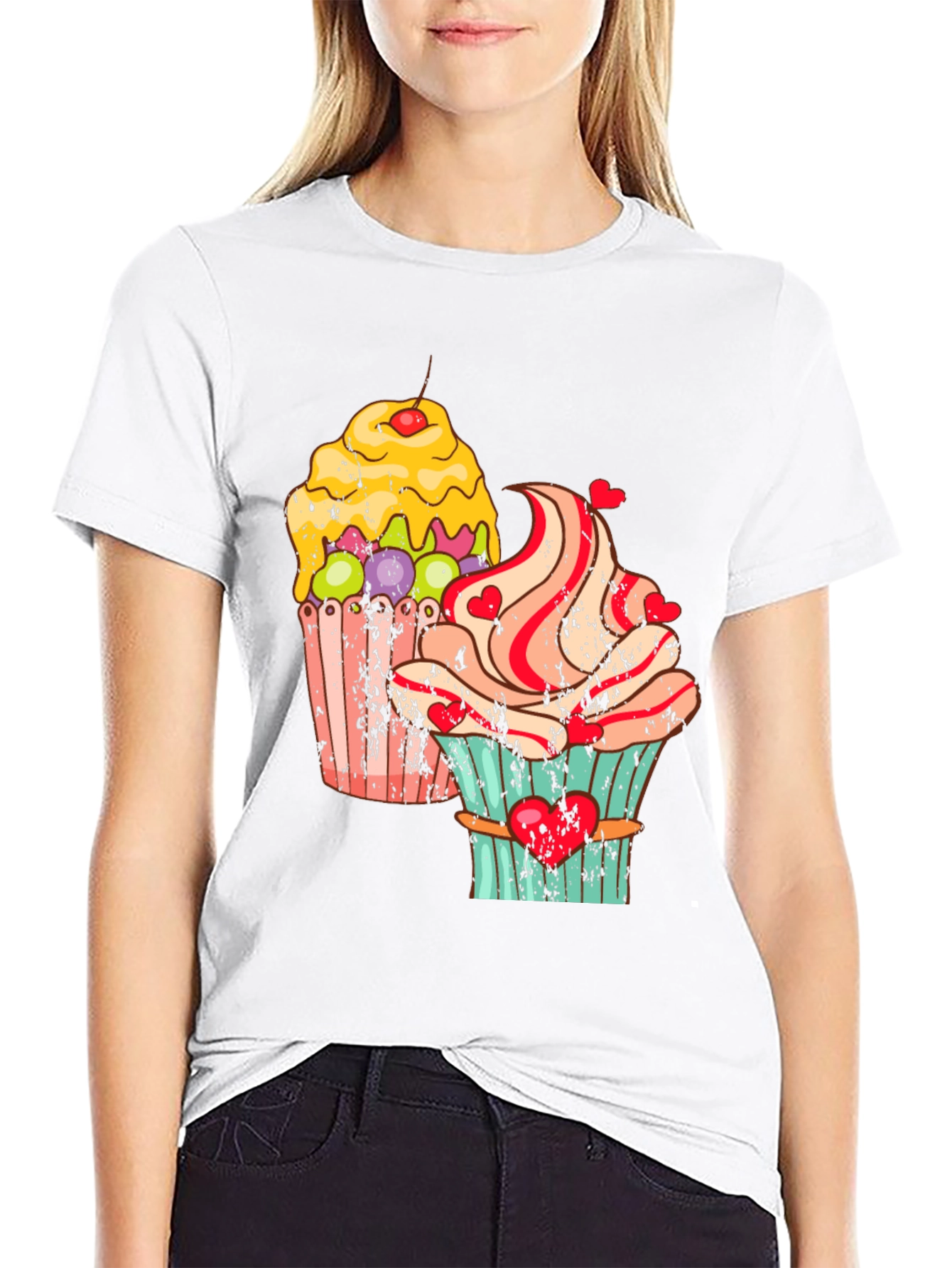 Cupcake Lovers Tee - Sweet Treat Design