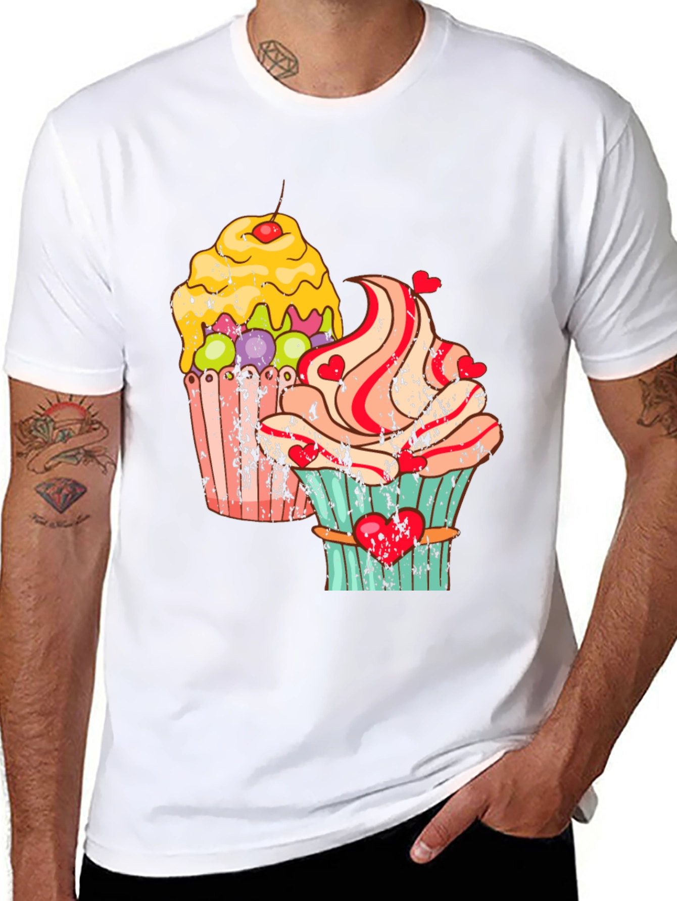 Cupcake Lovers Tee - Sweet Treat Design