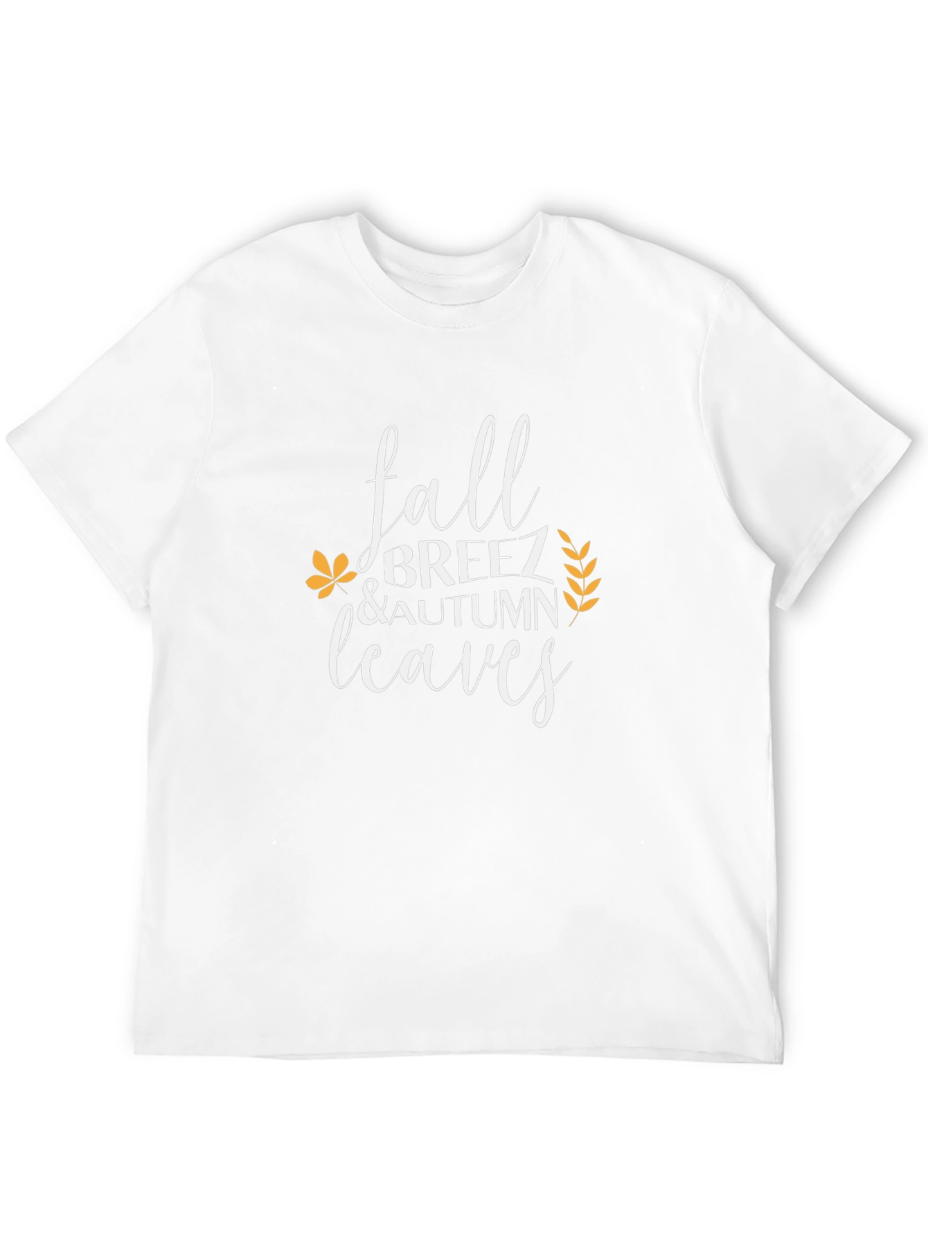 Fall Breeze & Autumn Leaves Graphic T-Shirt