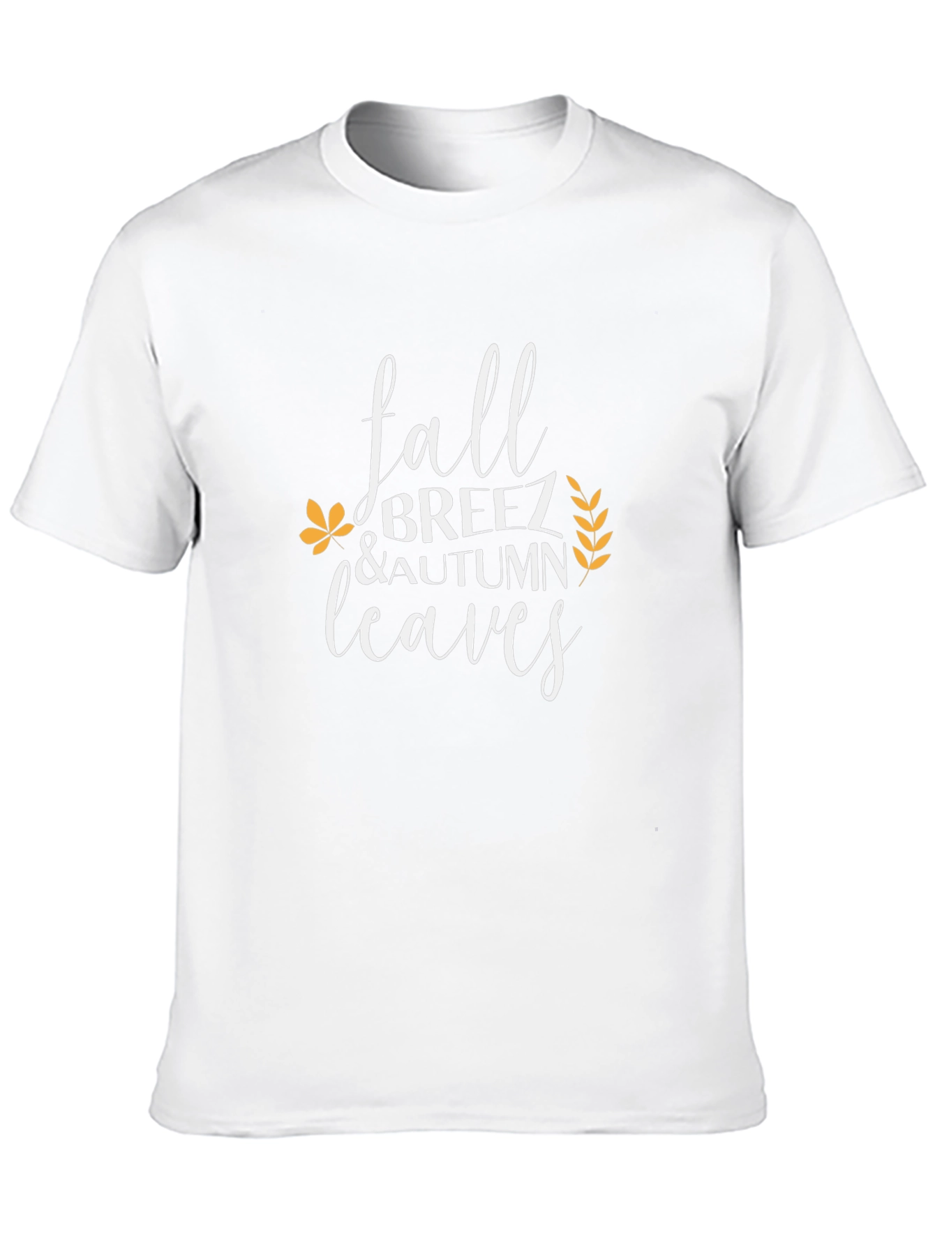 Fall Breeze & Autumn Leaves Graphic T-Shirt