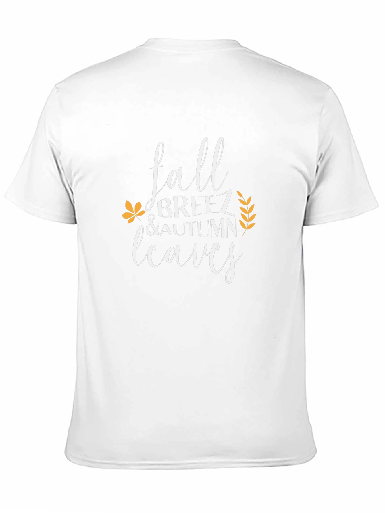 Fall Breeze & Autumn Leaves Graphic T-Shirt