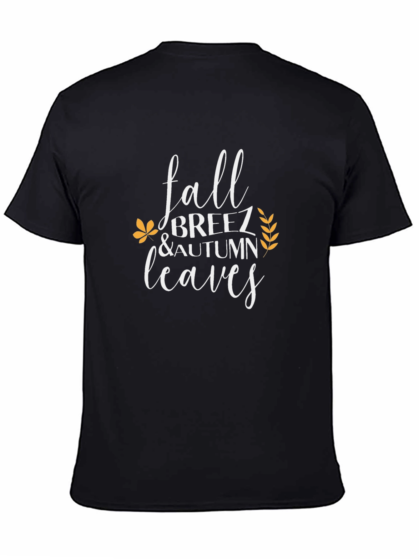 Fall Breeze & Autumn Leaves Graphic T-Shirt