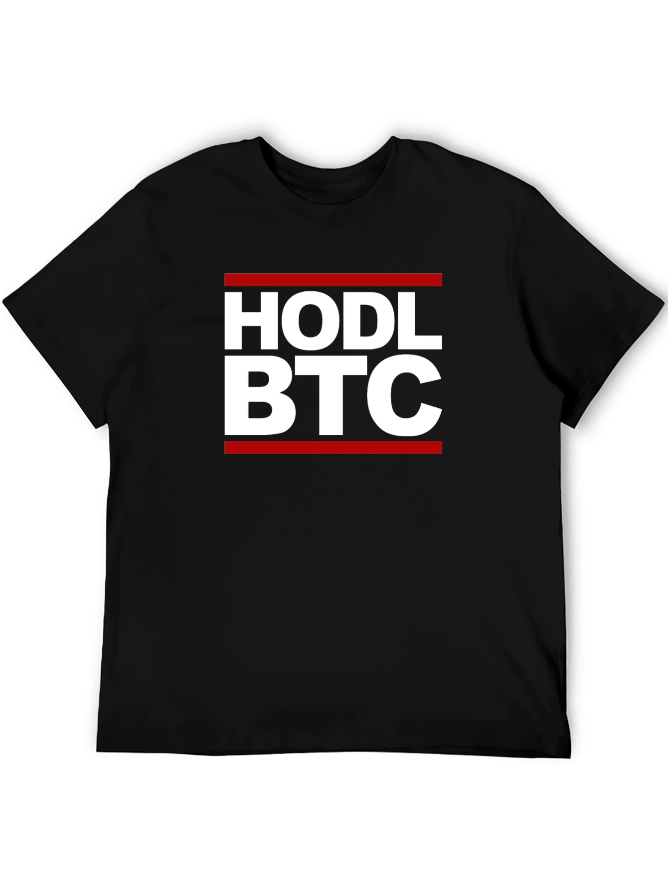 HODL BTC Black T-Shirt - Crypto Bitcoin