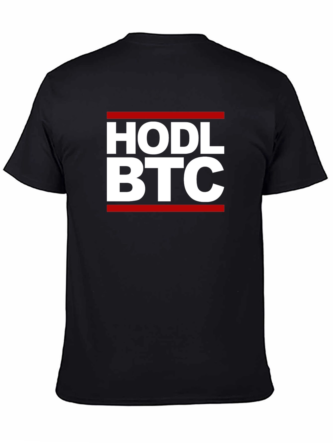 HODL BTC Black T-Shirt - Crypto Bitcoin