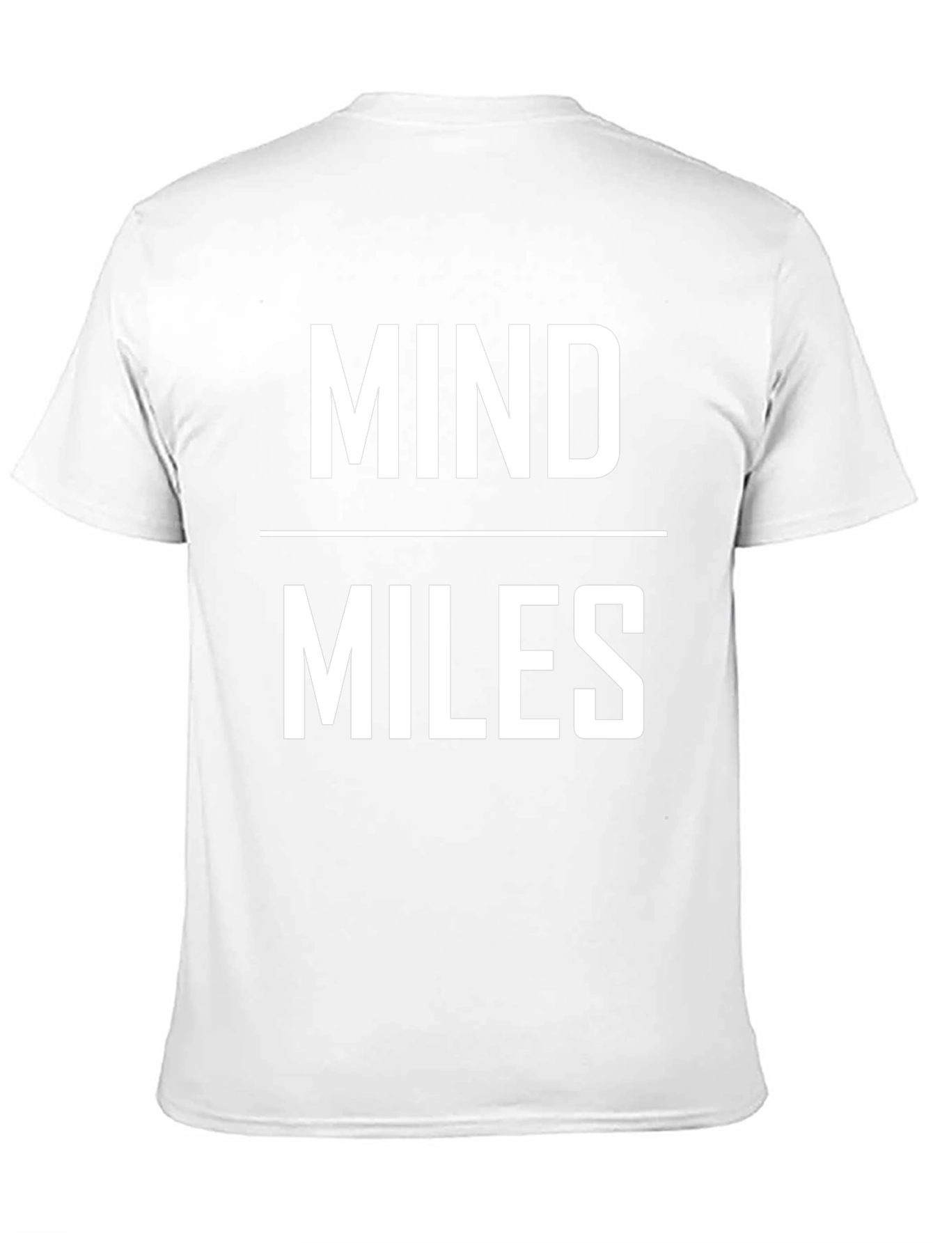 Mind Over Miles Graphic T-Shirt - Black