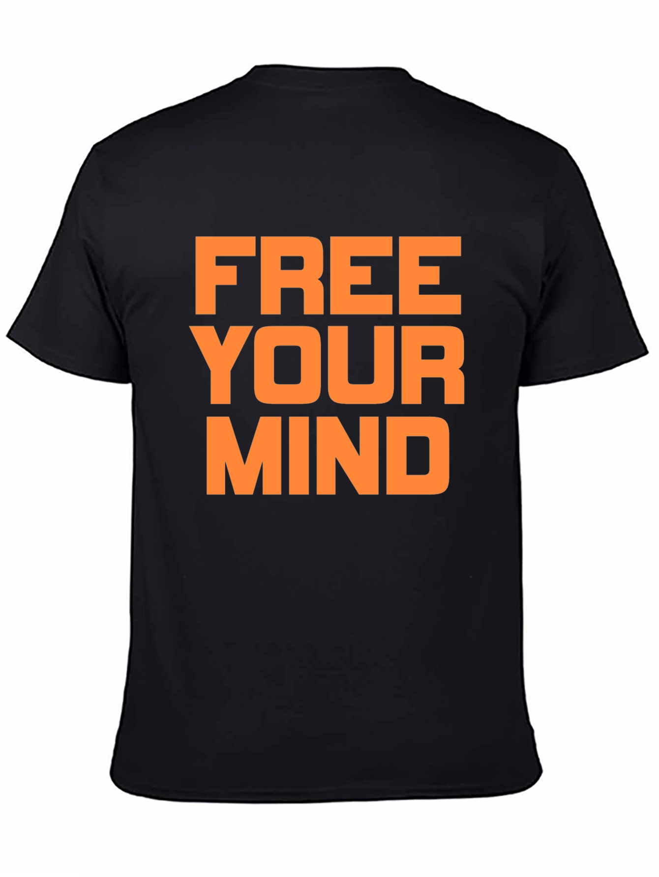 Free Your Mind Graphic Tee - Unisex Black T-Shirt