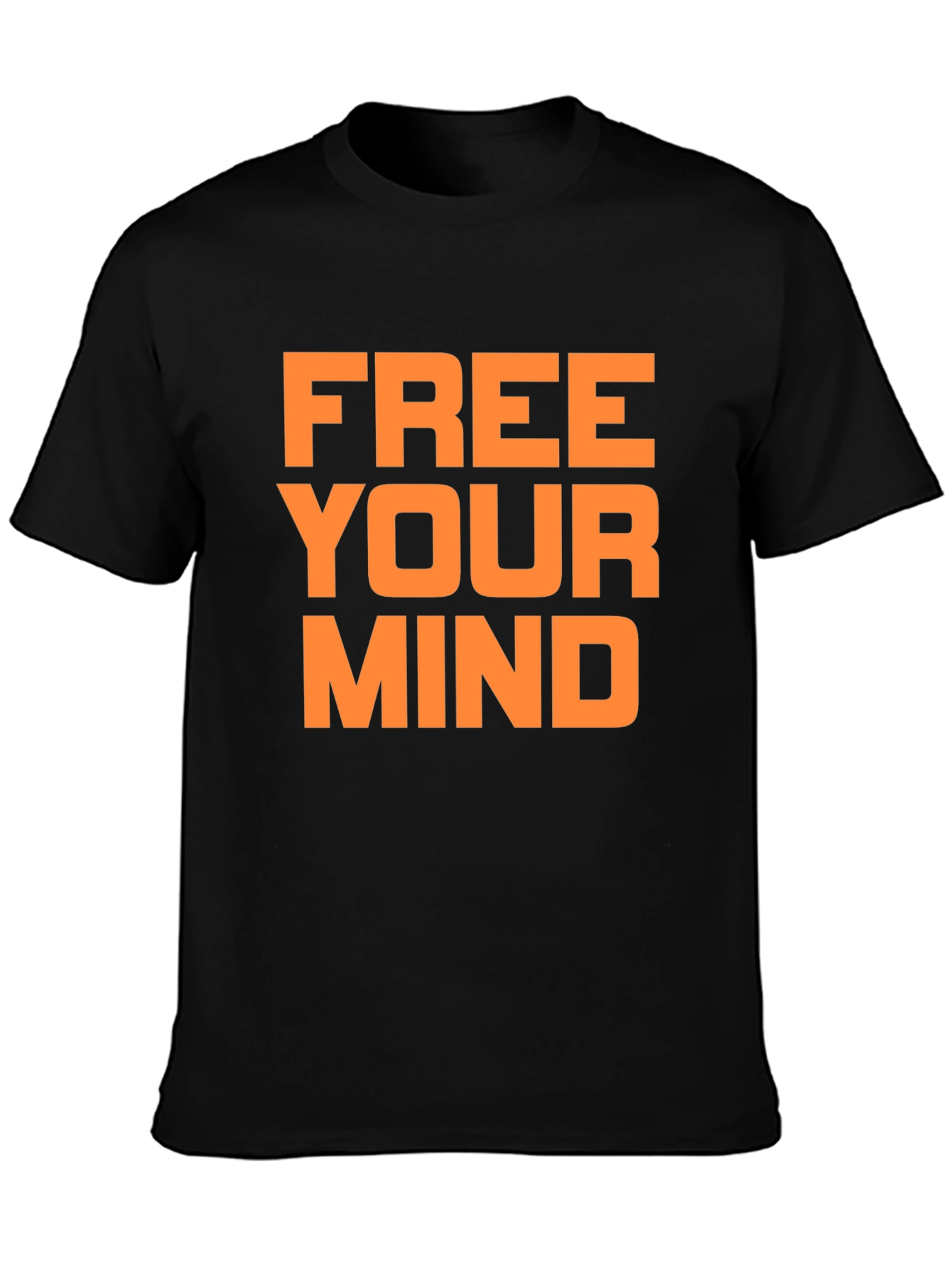 Free Your Mind Graphic Tee - Unisex Black T-Shirt
