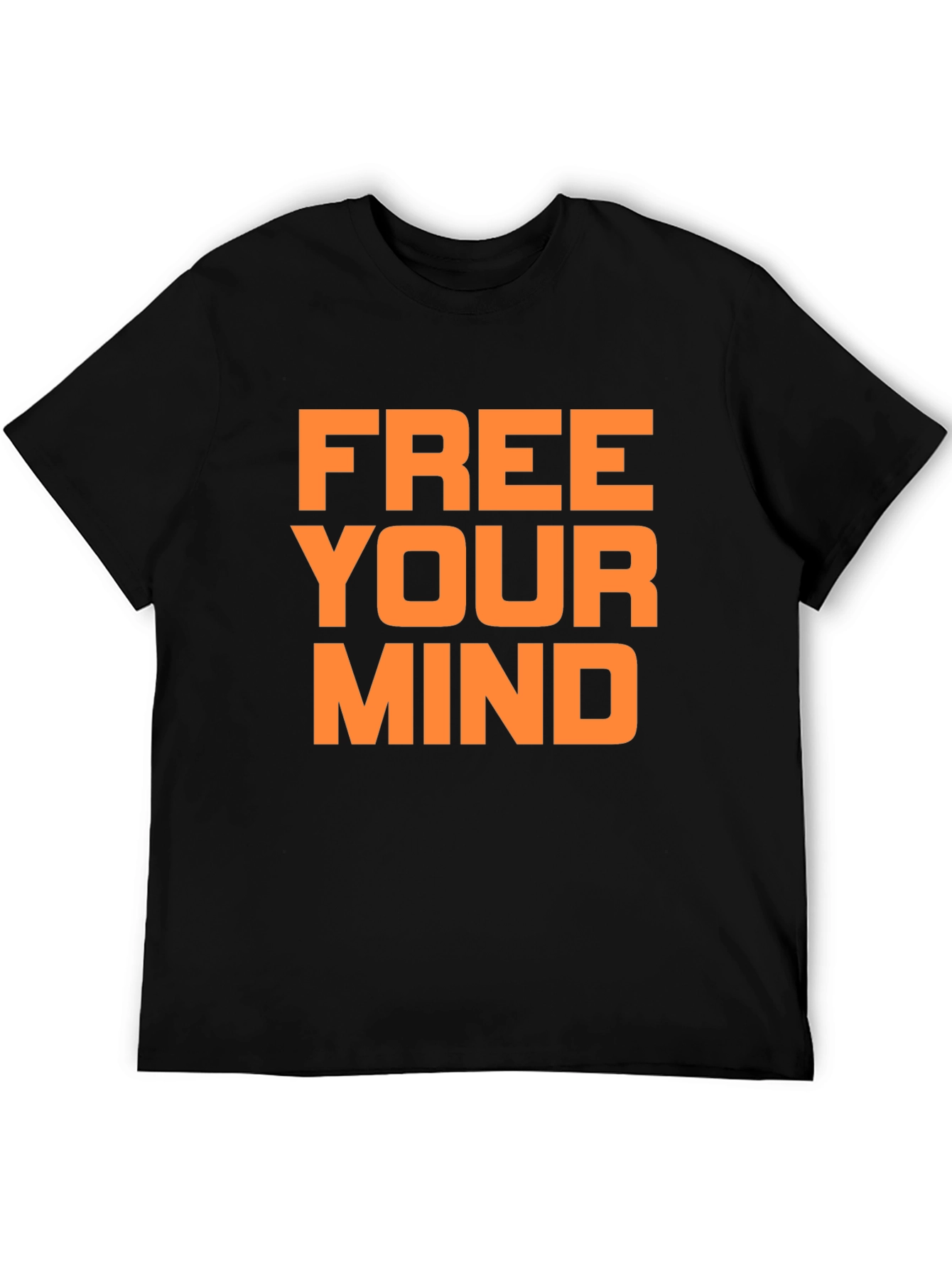 Free Your Mind Graphic Tee - Unisex Black T-Shirt