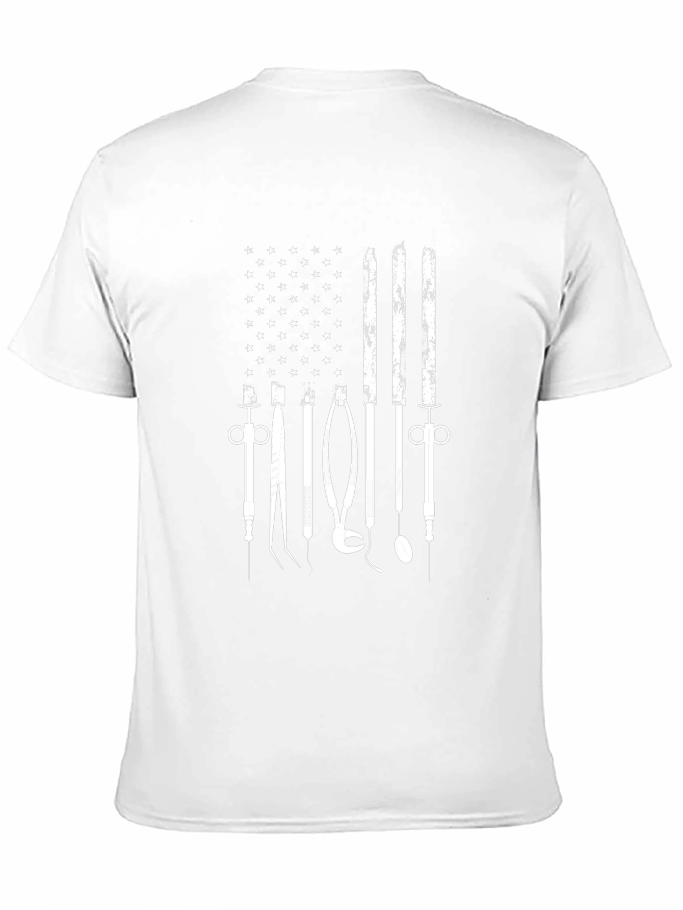 Dental American Flag Graphic T-Shirt