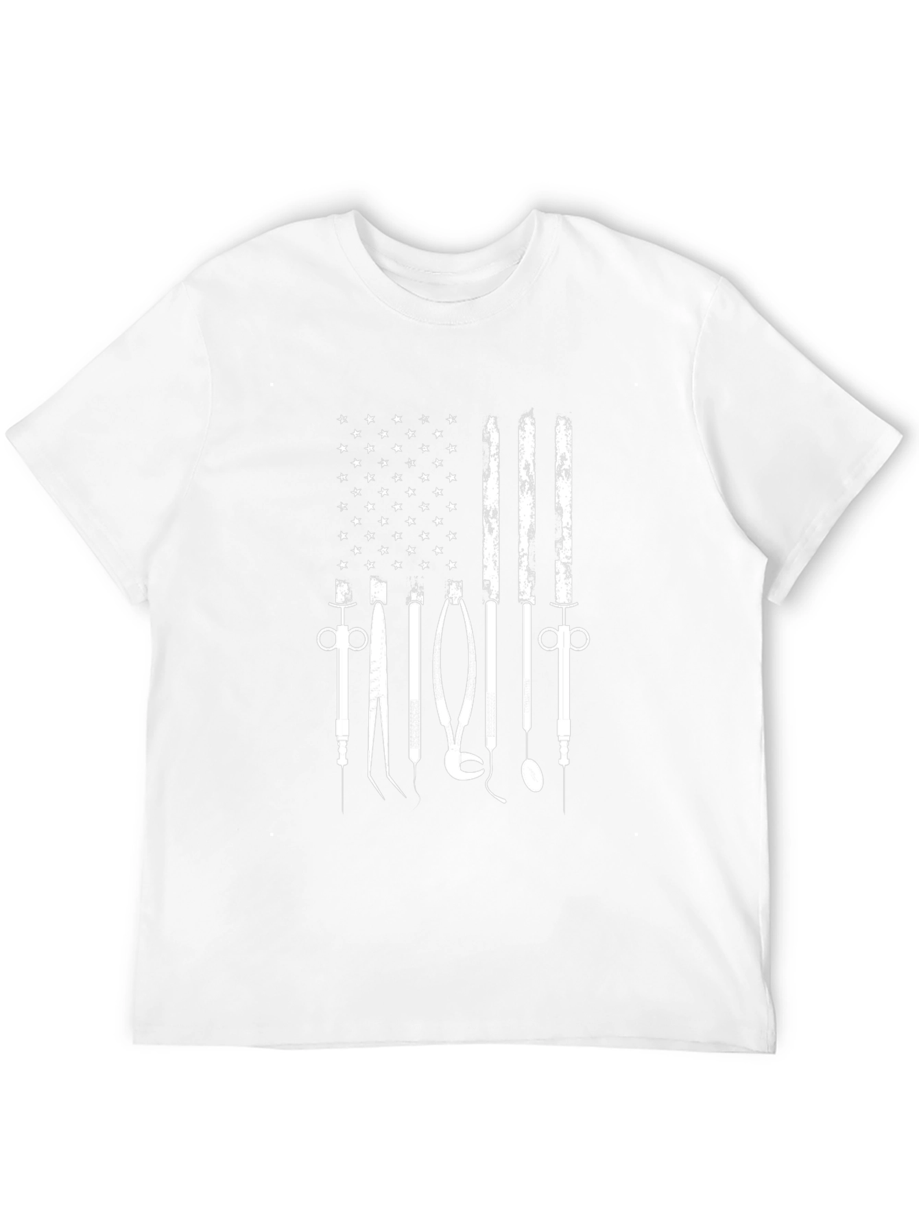 Dental American Flag Graphic T-Shirt