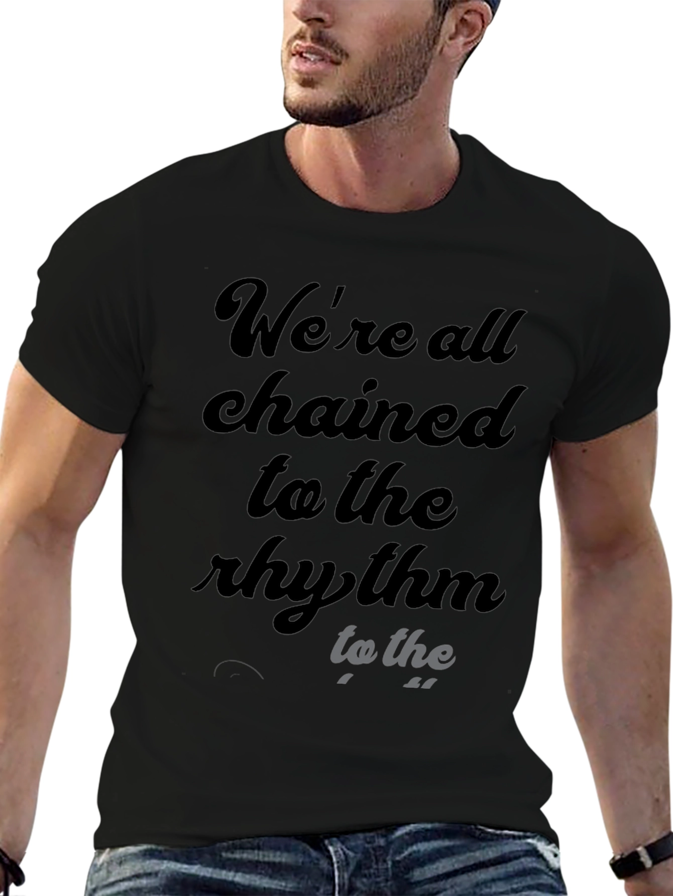 Rhythm Quote Graphic Tee - Casual Comfort