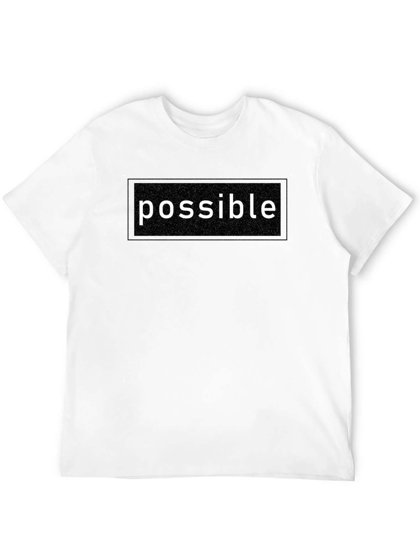 Possible T-Shirt - Black Graphic Tee