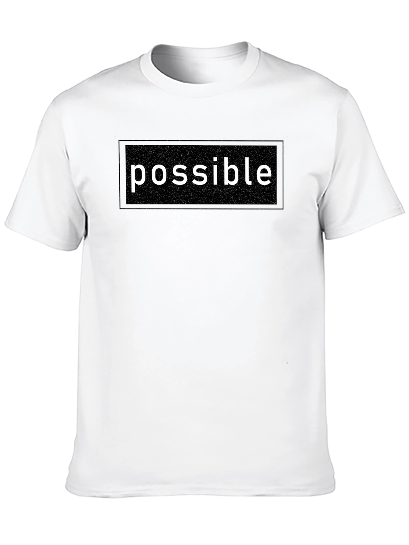 Possible T-Shirt - Black Graphic Tee