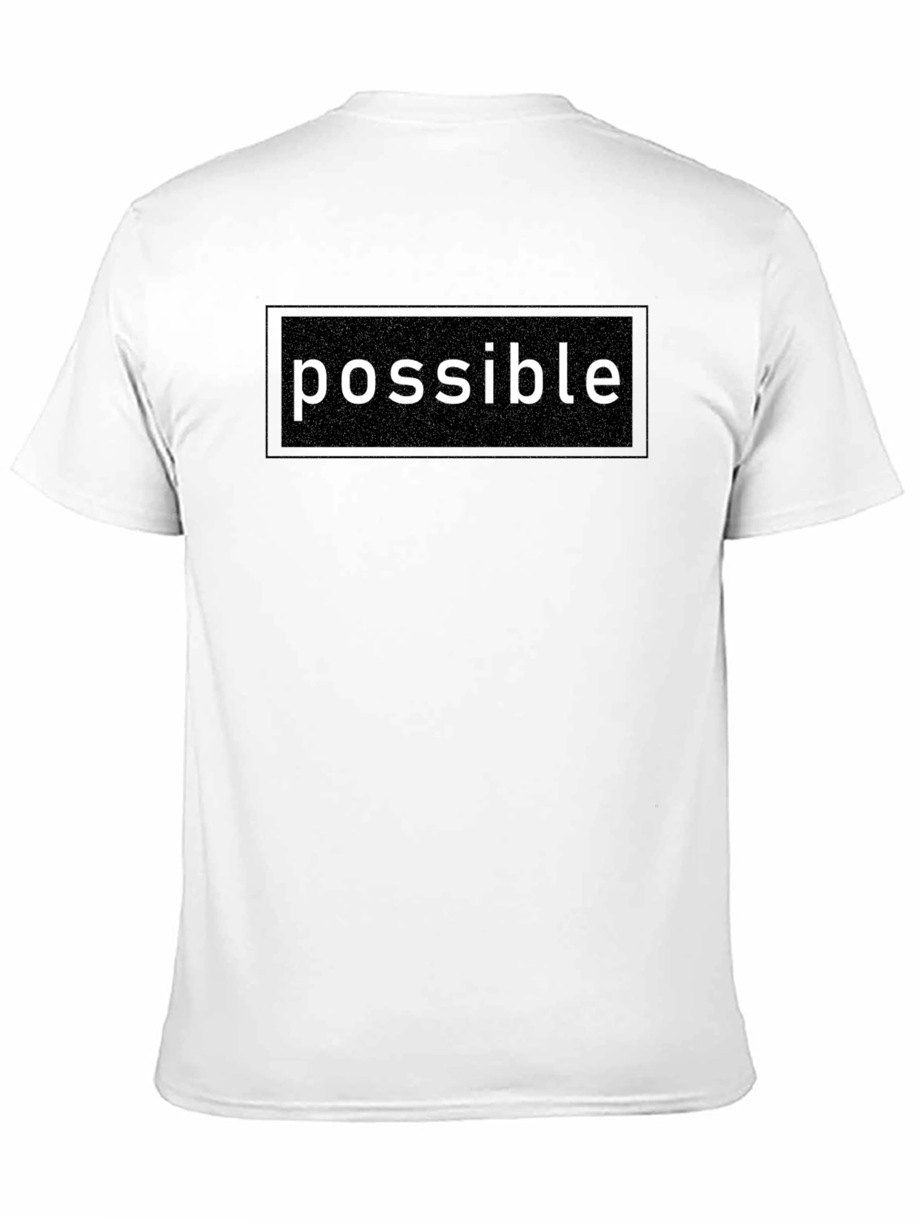 Possible T-Shirt - Black Graphic Tee
