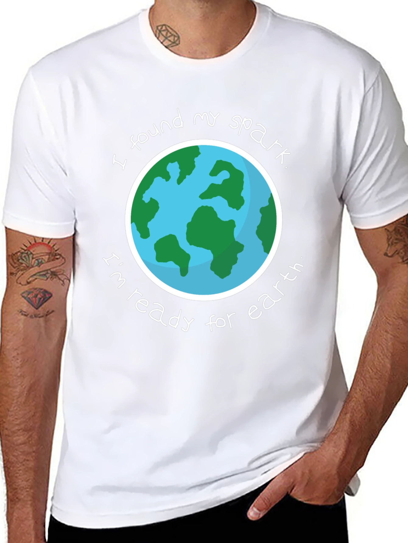 I Found My Spark Earth T-Shirt