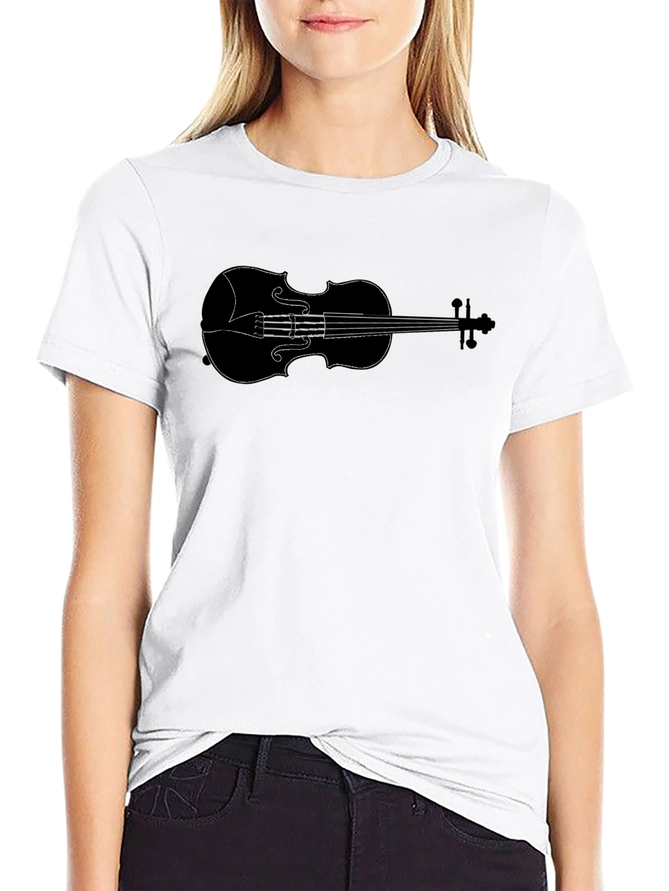 Black Violin Graphic T-Shirt - Music Lover Tee