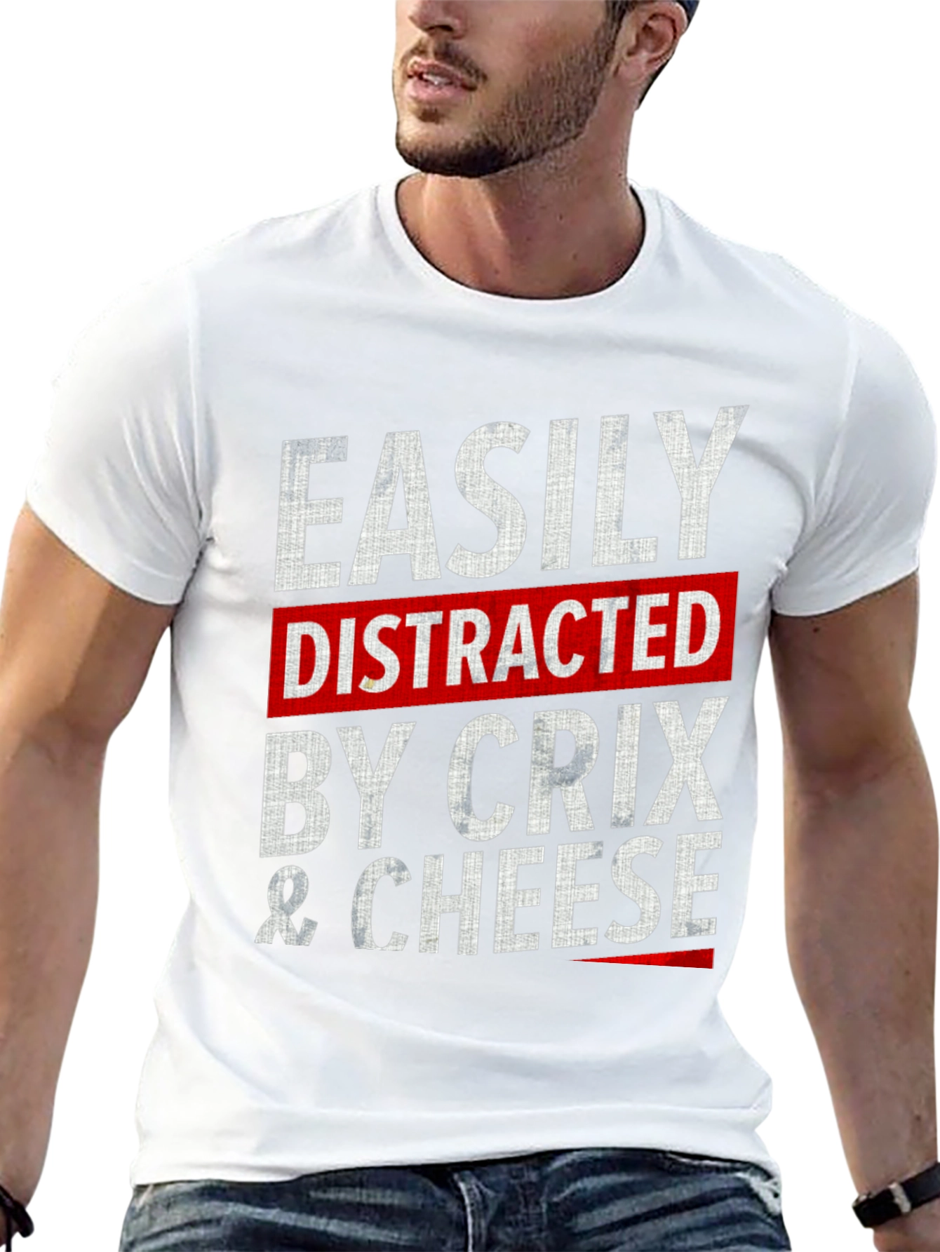 Easily Distracted by Crix & Cheese T-Shirt