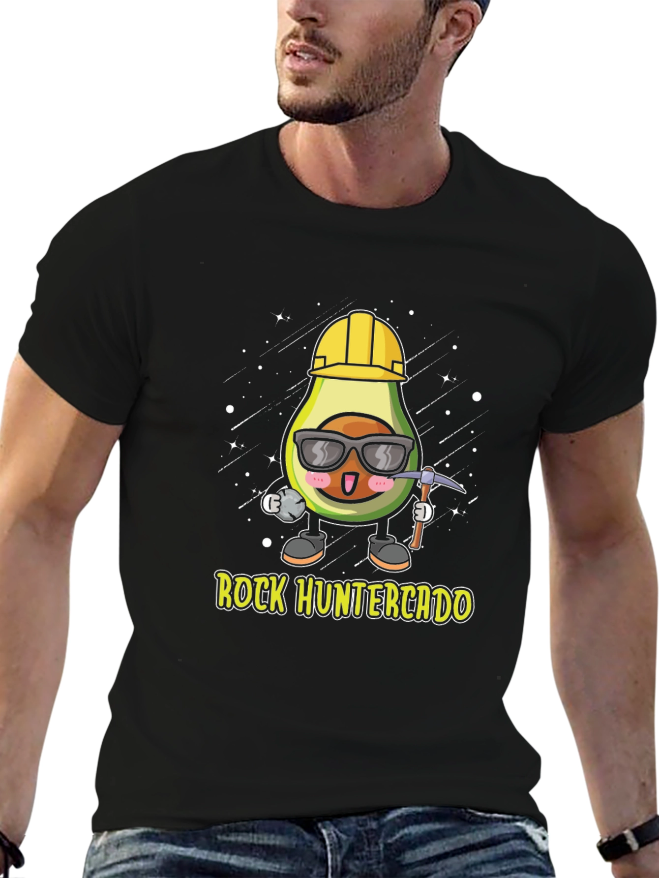 Rock Huntercado T-Shirt - Avocado Miner Tee