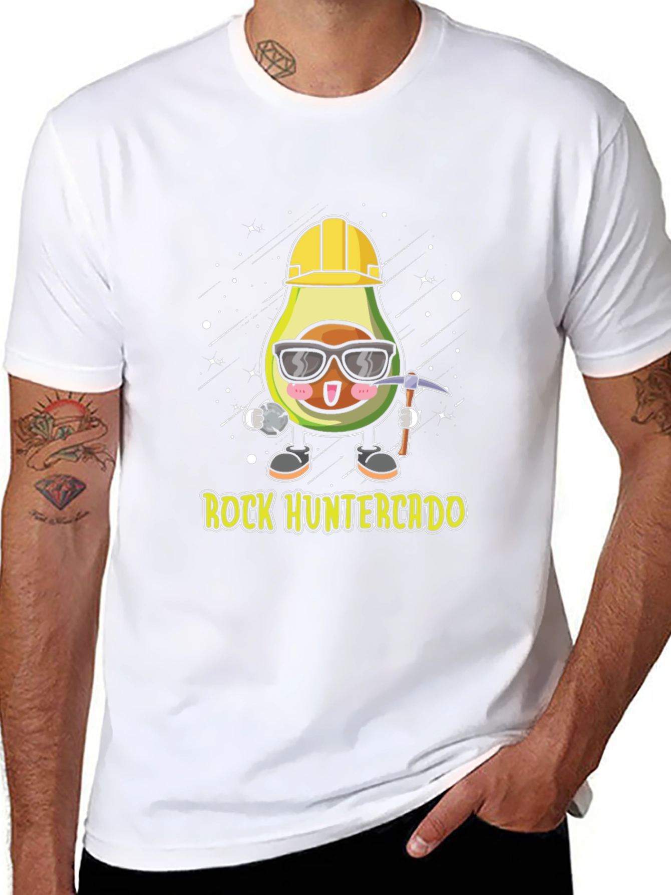 Rock Huntercado T-Shirt - Avocado Miner Tee