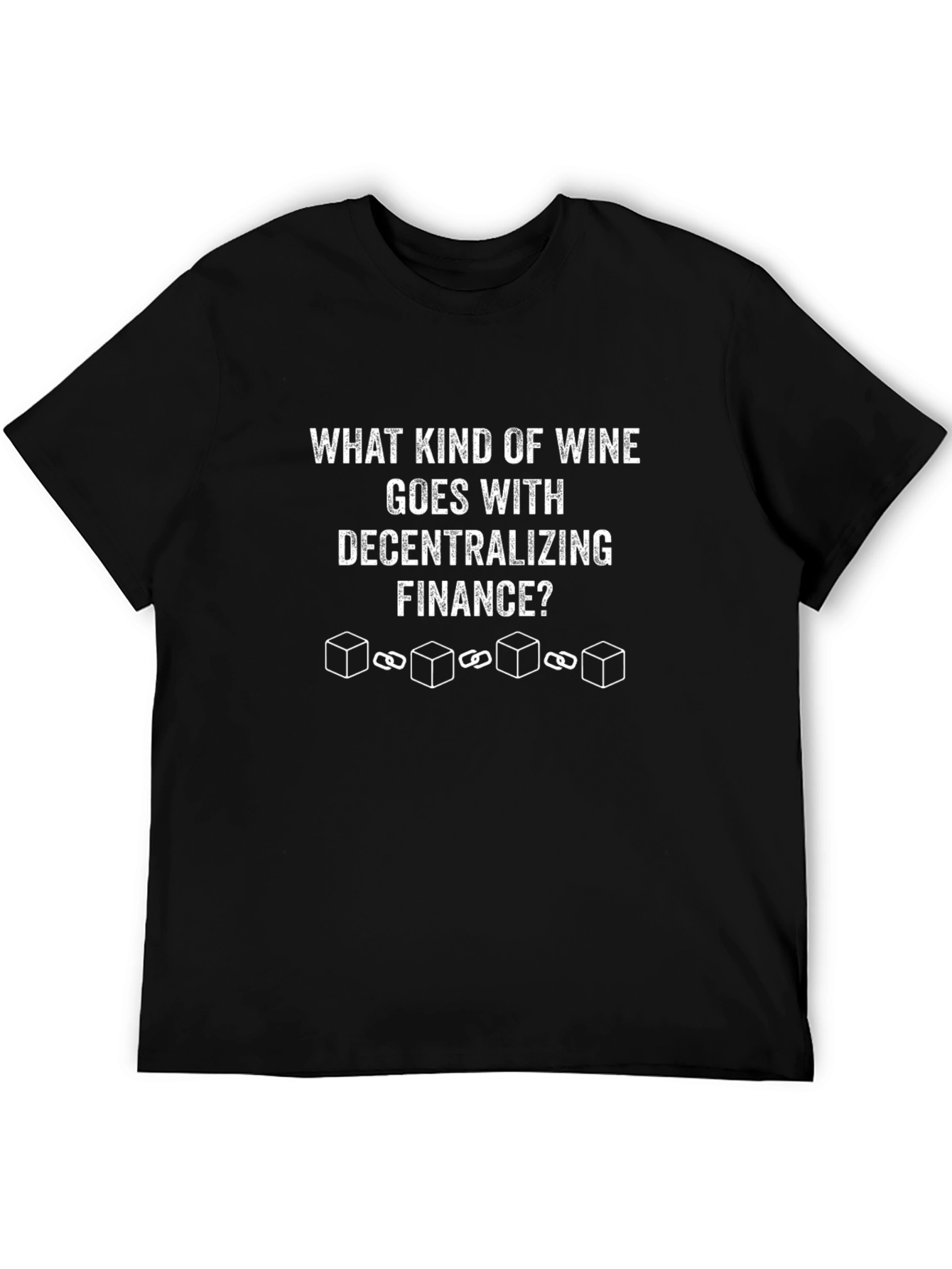 Decentralizing Finance Wine T-Shirt