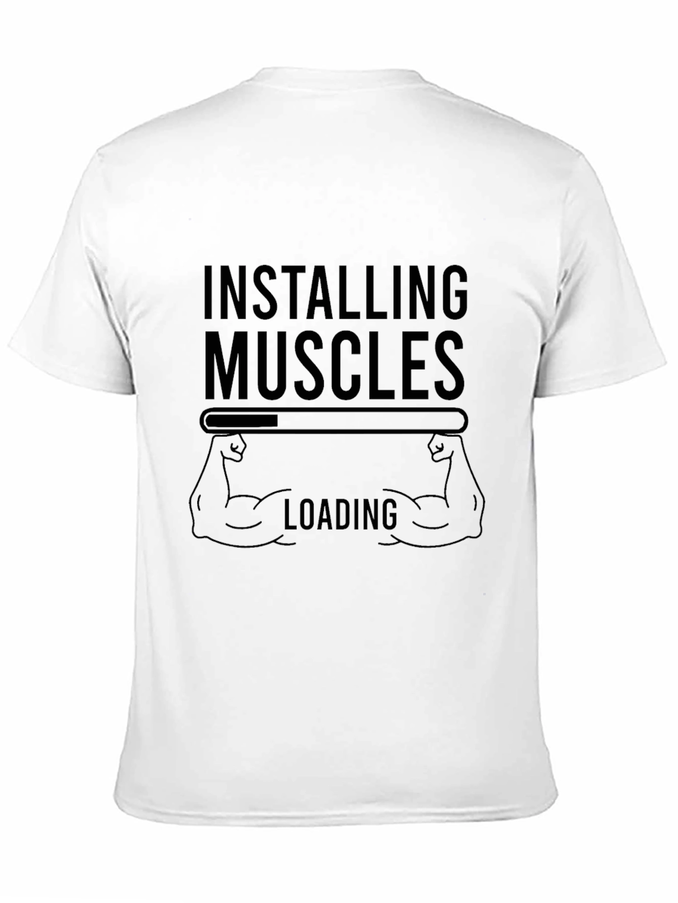 Installing Muscles Loading Mens T-Shirt - Black