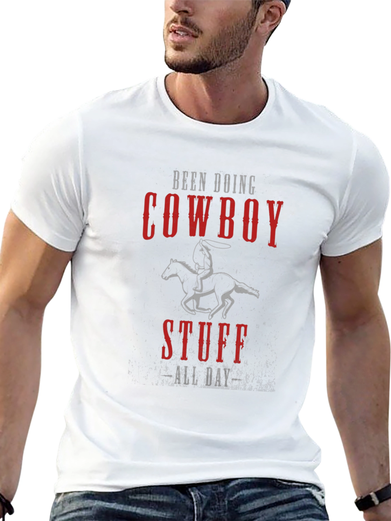 Cowboy Stuff All Day Graphic T-Shirt