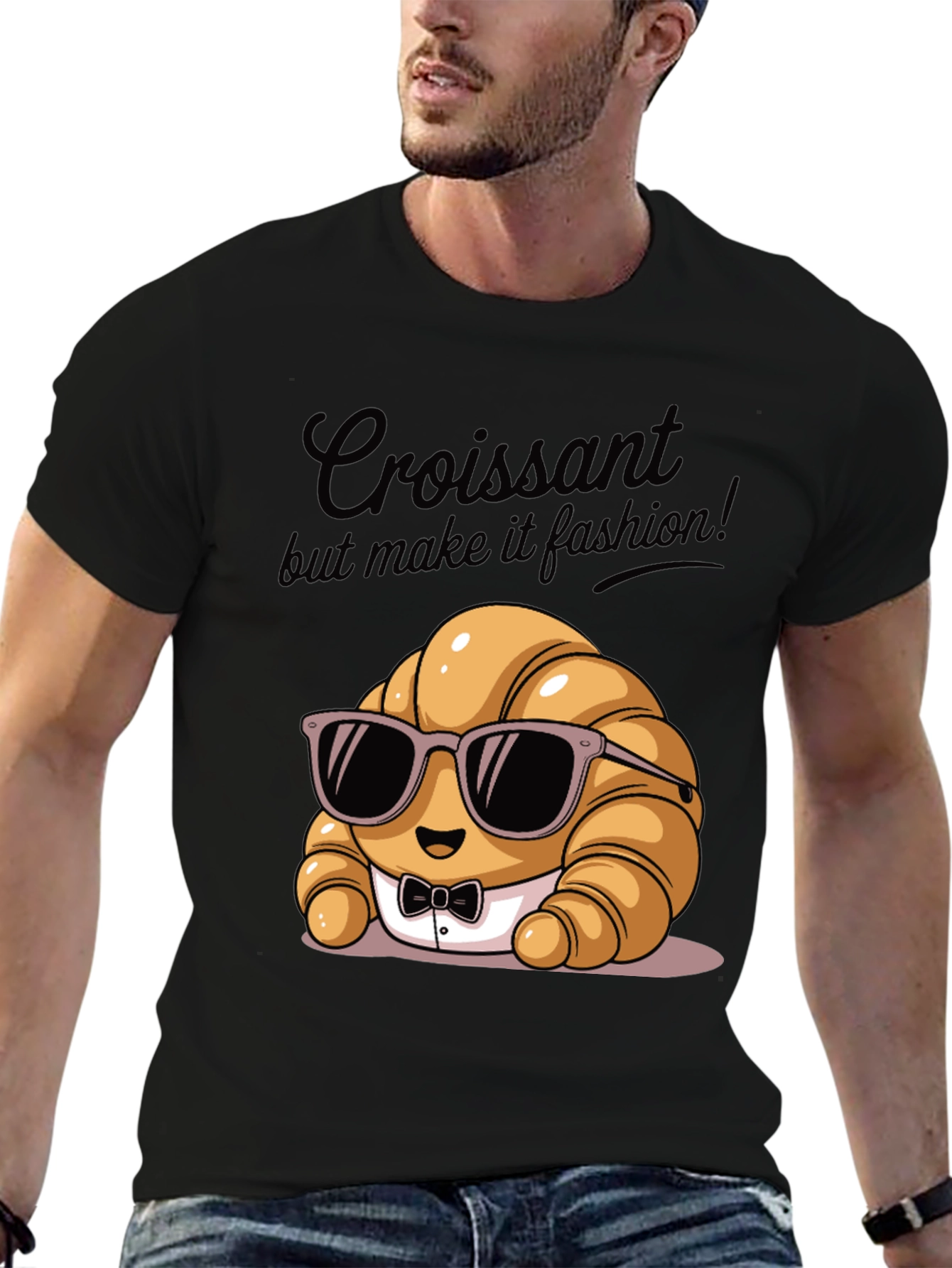 Croissant Fashion T-Shirt