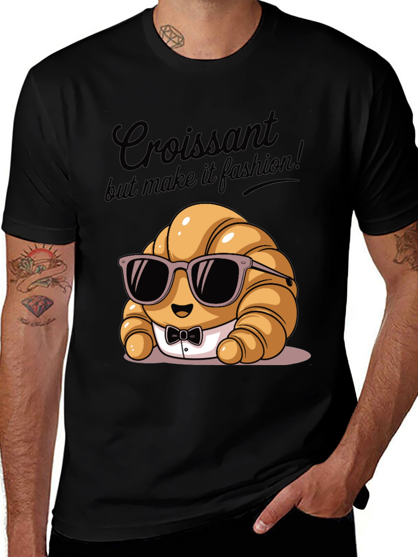 Croissant Fashion T-Shirt