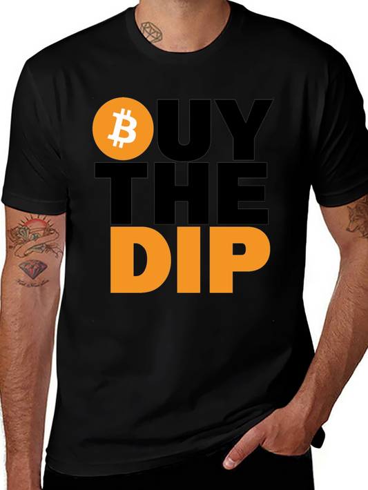 Buy the Dip Bitcoin T-Shirt - Crypto HODL