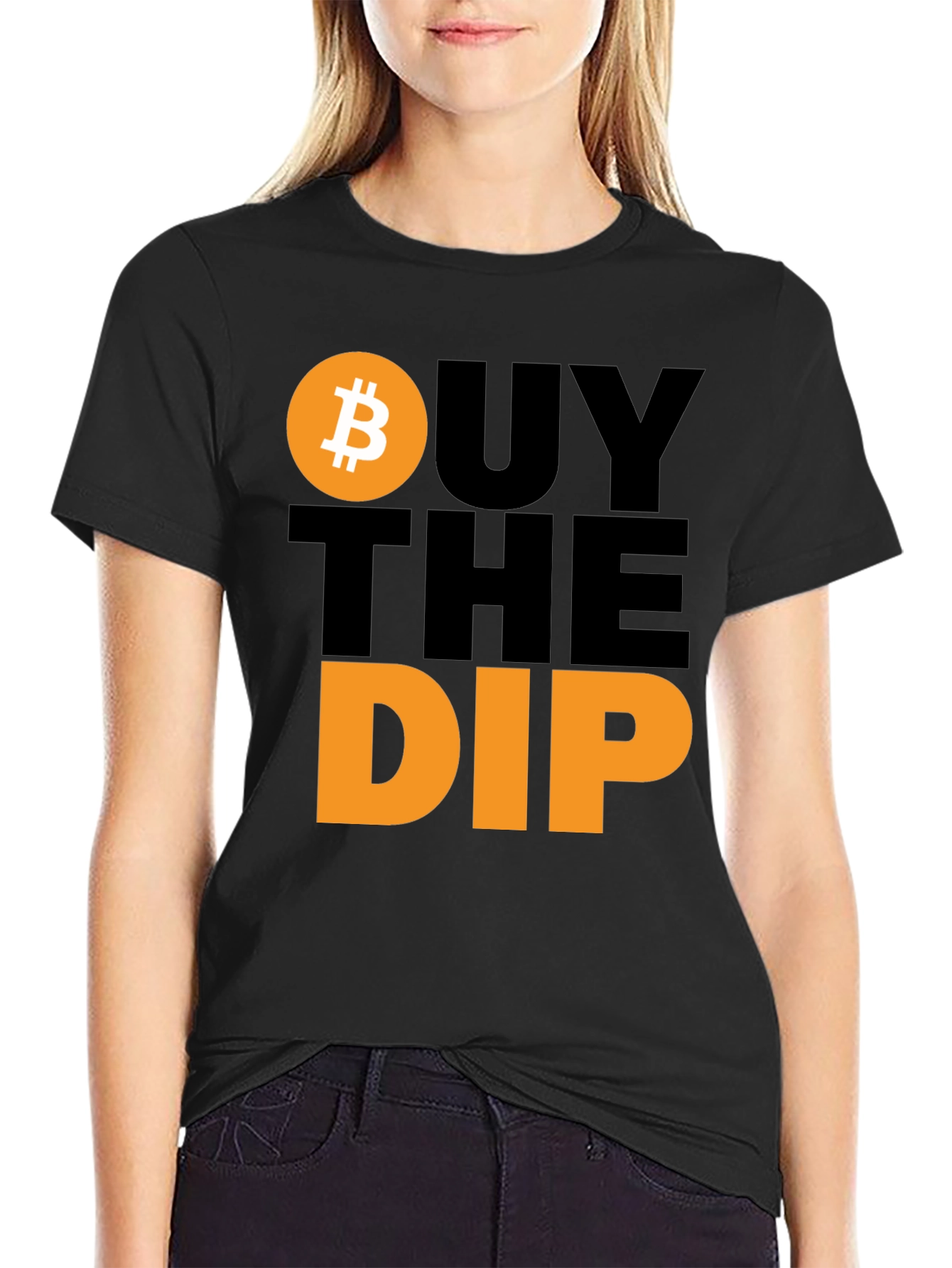 Buy the Dip Bitcoin T-Shirt - Crypto HODL