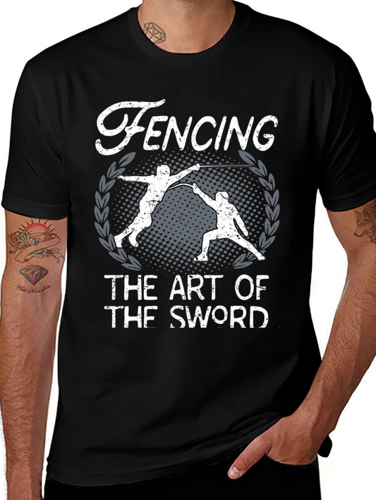 Fencing The Art of The Sword Graphic Tee
