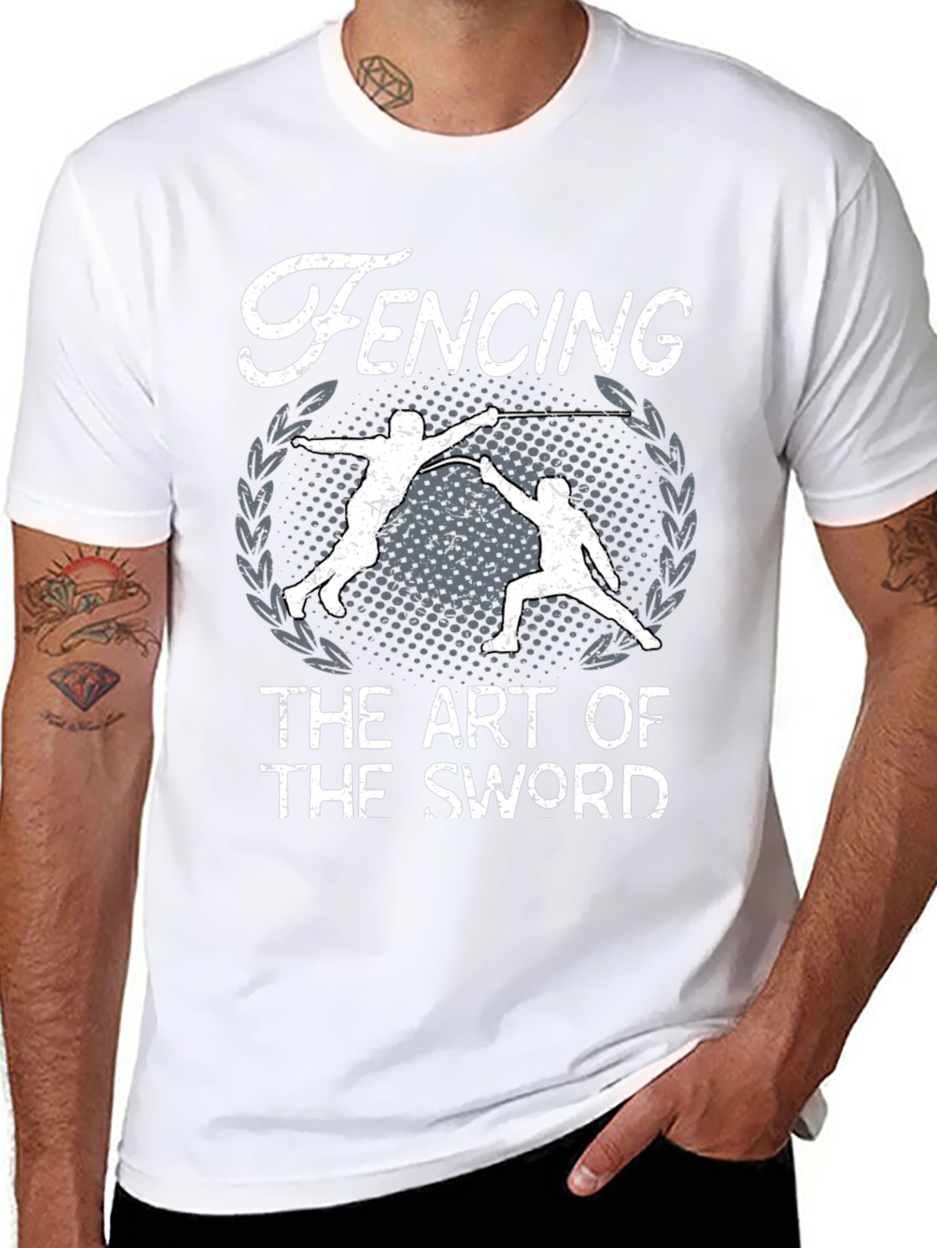 Fencing The Art of The Sword Graphic Tee