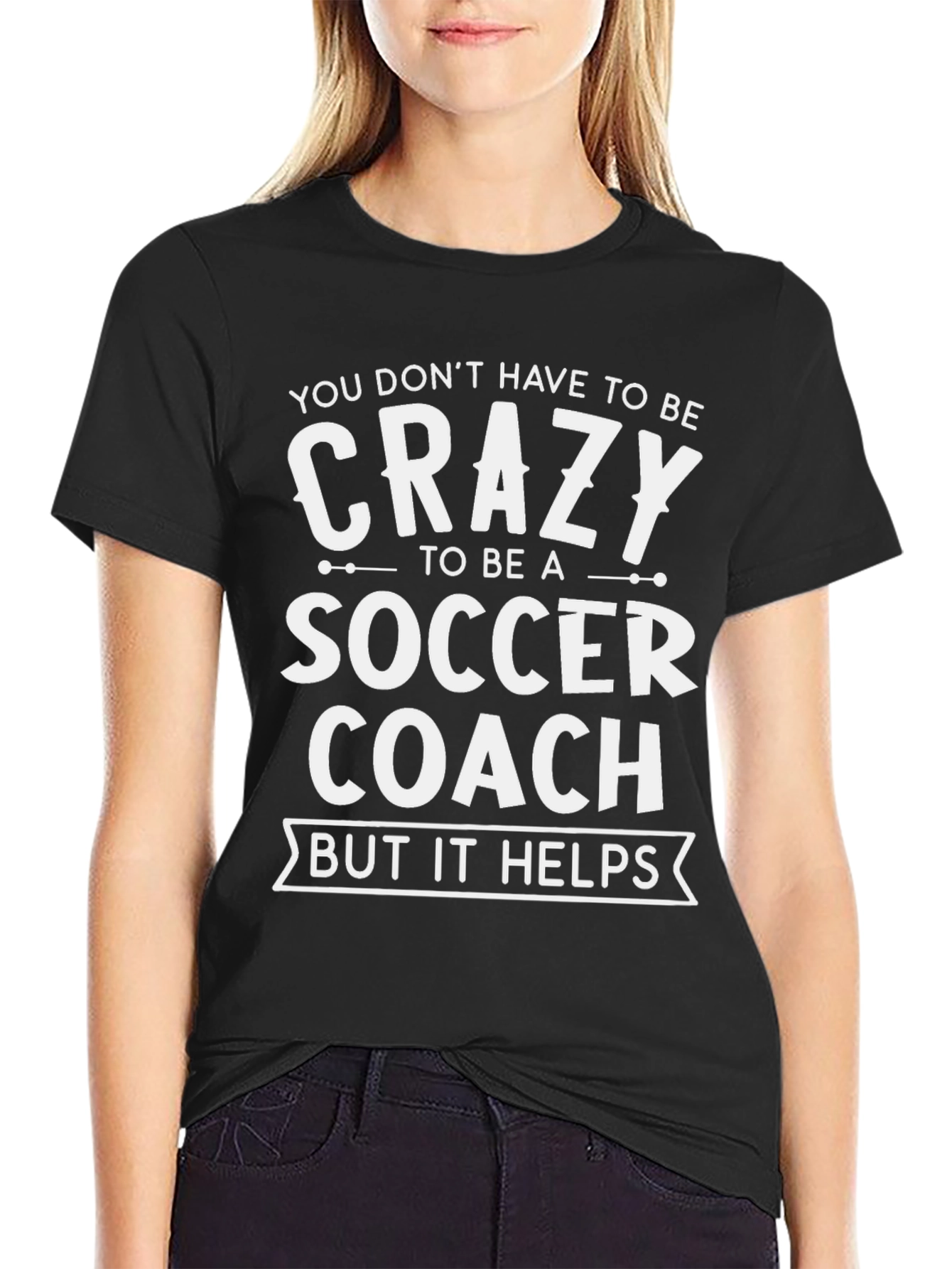 Crazy Soccer Coach T-Shirt - Funny Gift Tee