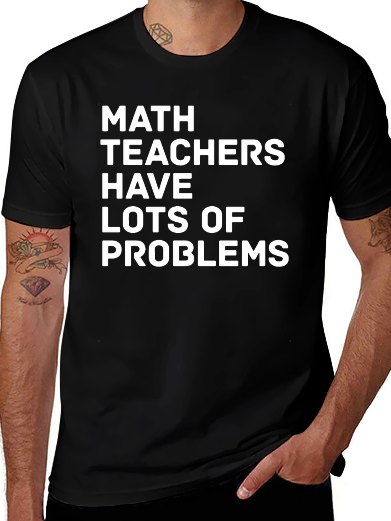 Math Teachers Have Lots of Problems T-Shirt