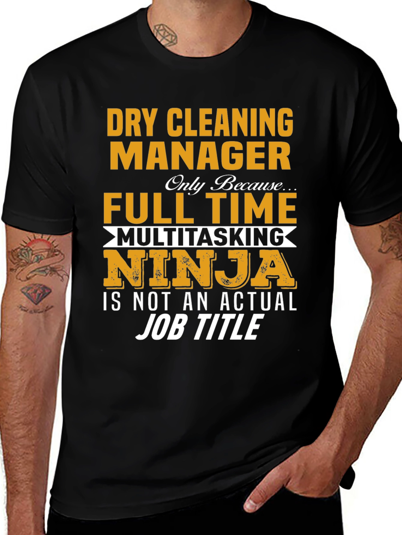 Dry Cleaning Manager Novelty T-Shirt