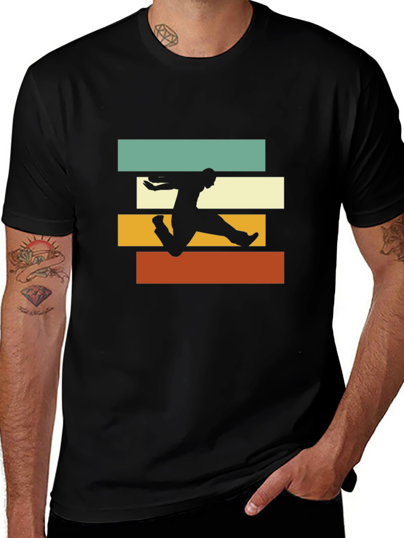 Retro Athlete Graphic Tee