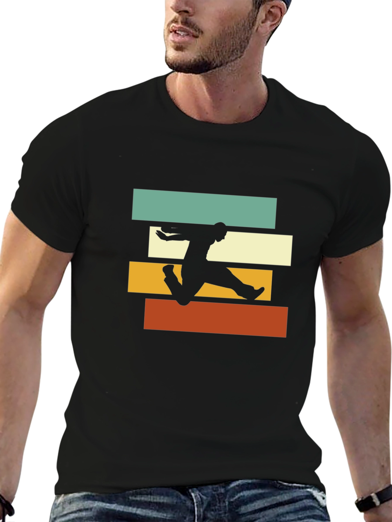 Retro Athlete Graphic Tee