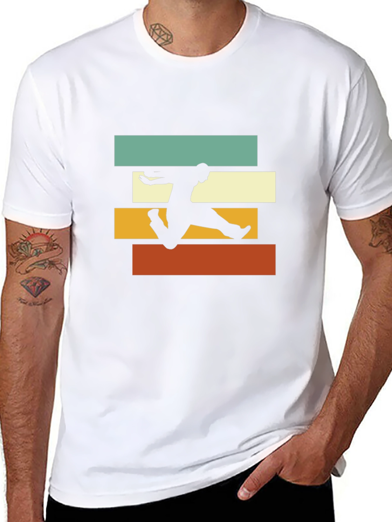 Retro Athlete Graphic Tee