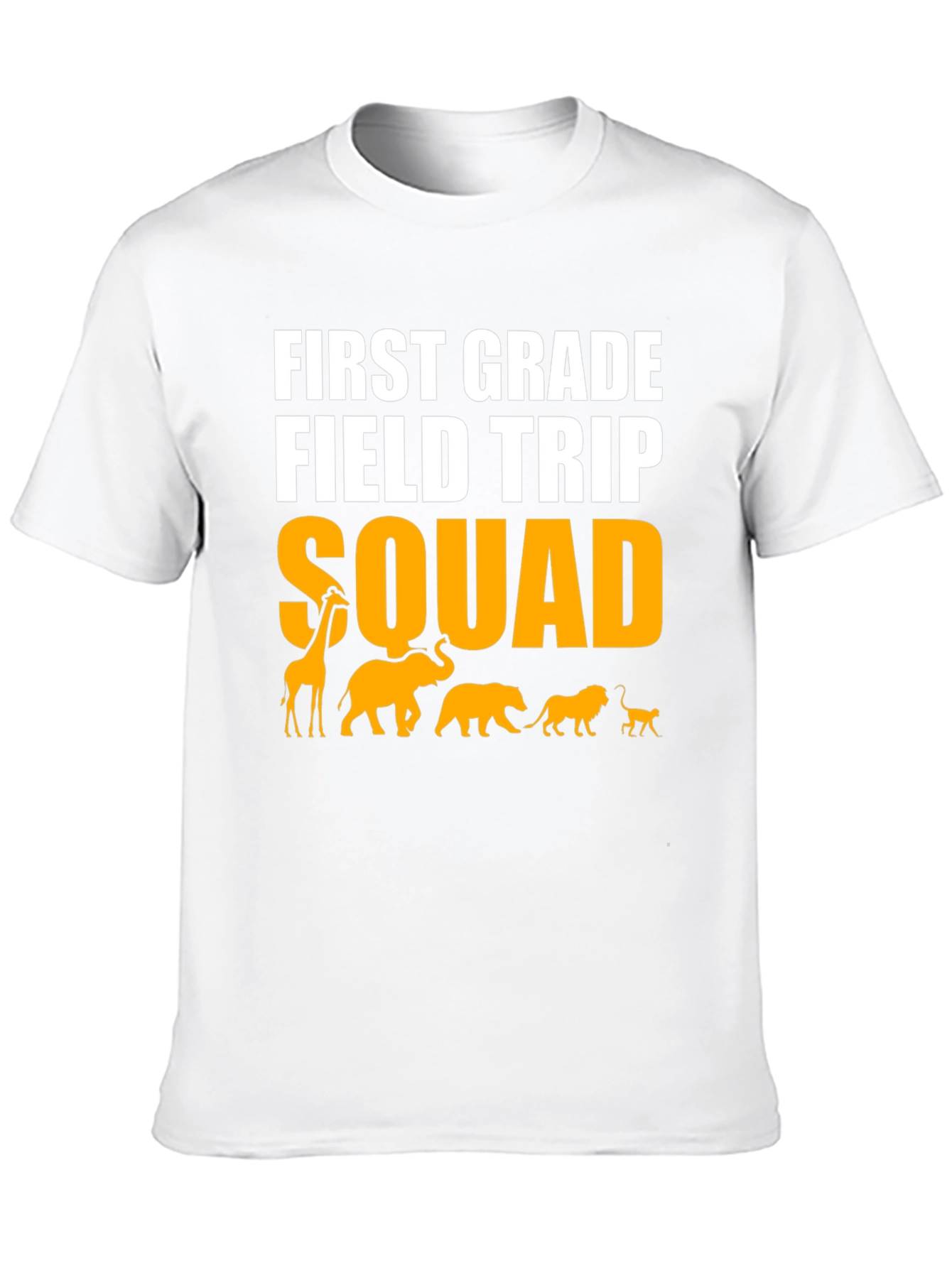 First Grade Field Trip Squad Graphic Tee