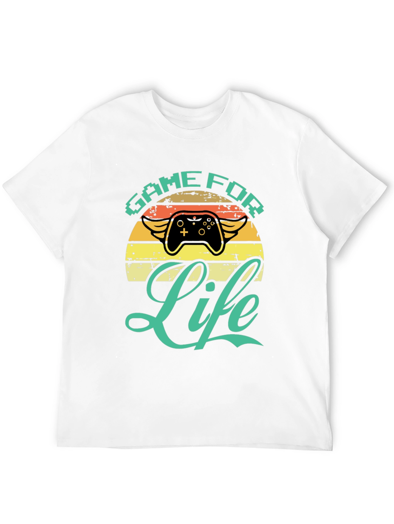 Game For Life T-Shirt - Gamer Style