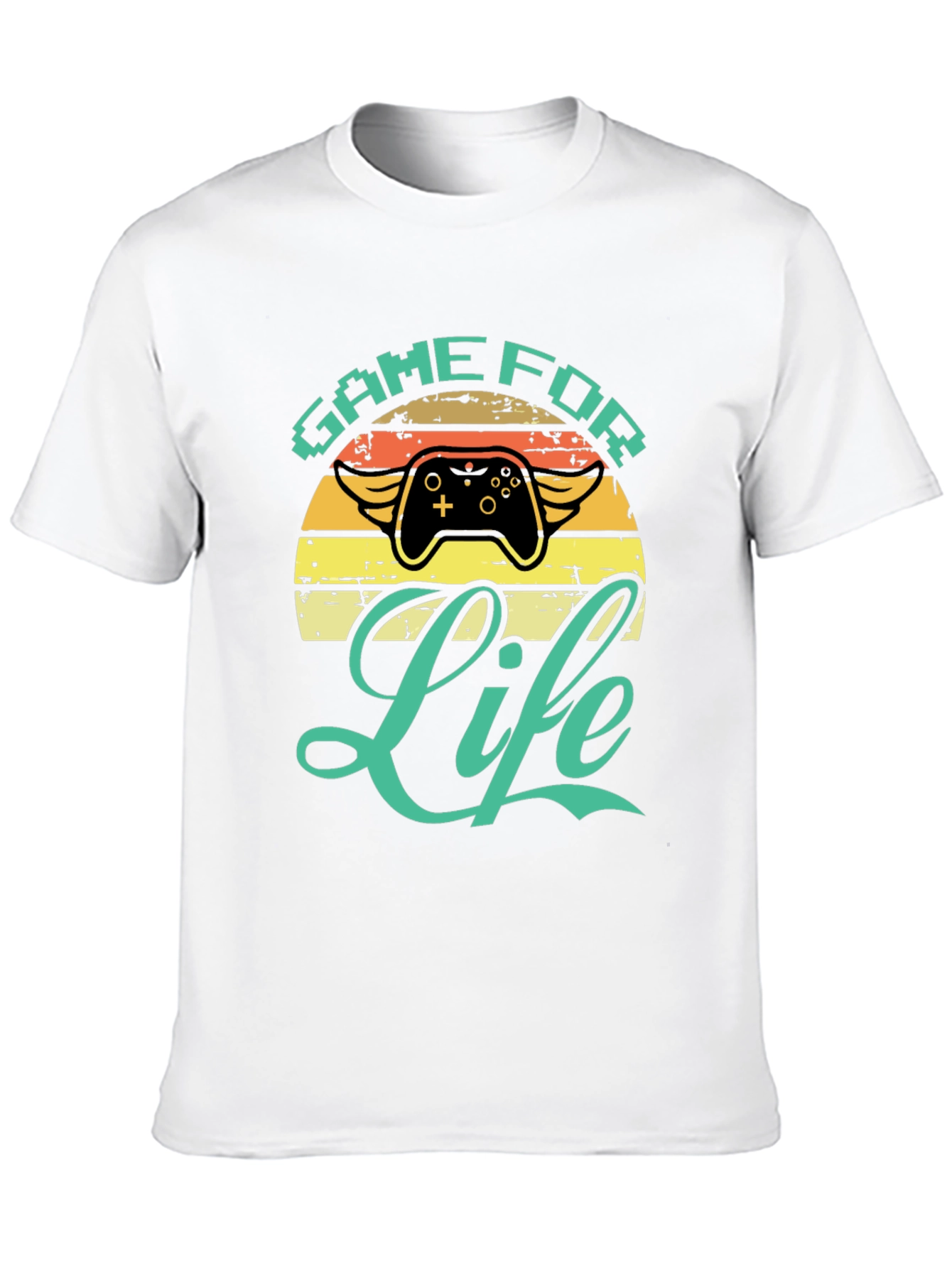 Game For Life T-Shirt - Gamer Style
