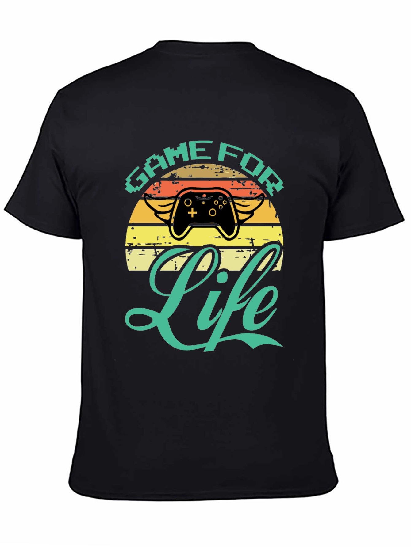 Game For Life T-Shirt - Gamer Style