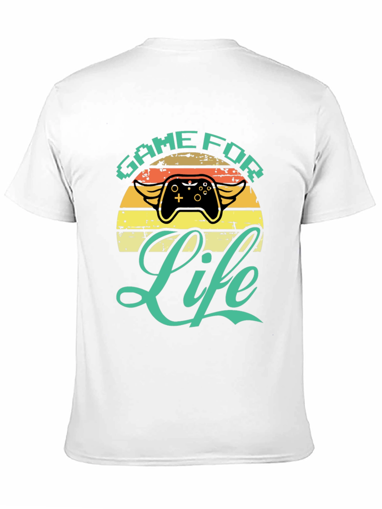 Game For Life T-Shirt - Gamer Style