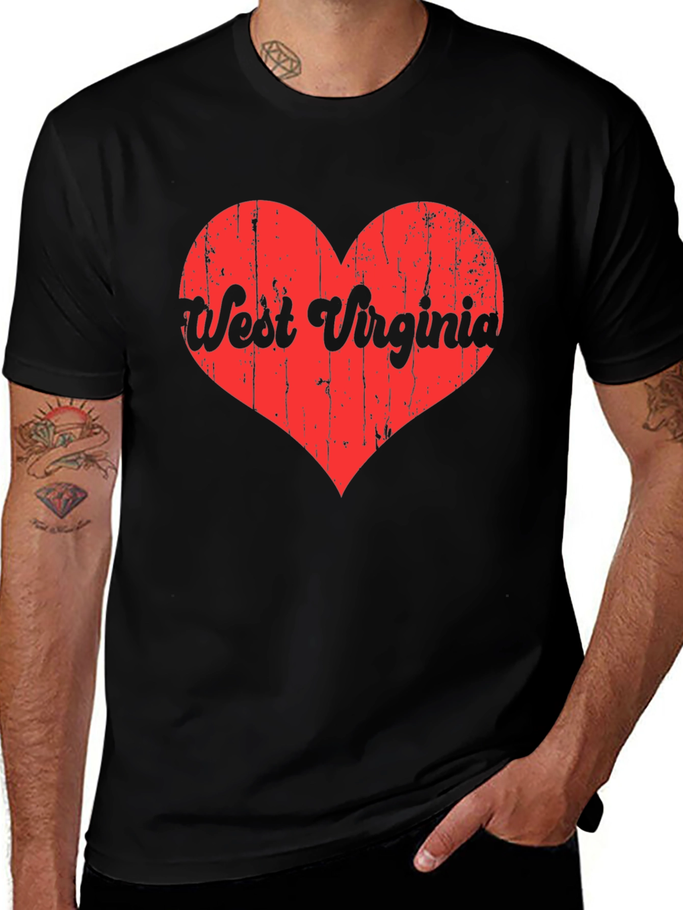 West Virginia Heart T-Shirt