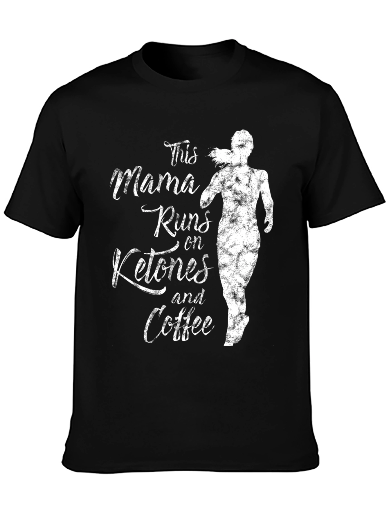 Mama Runs on Ketones and Coffee T-Shirt