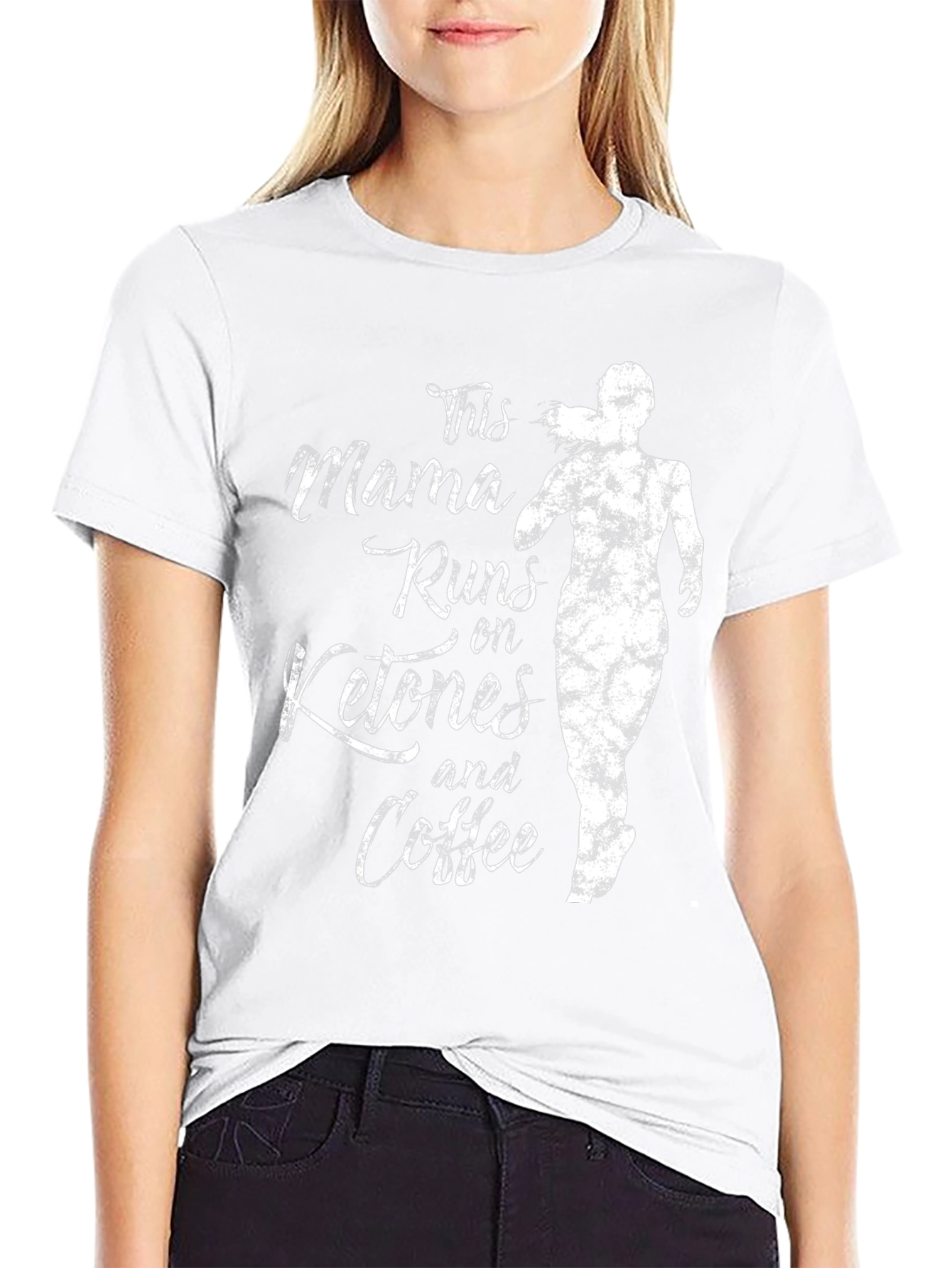 Mama Runs on Ketones and Coffee T-Shirt
