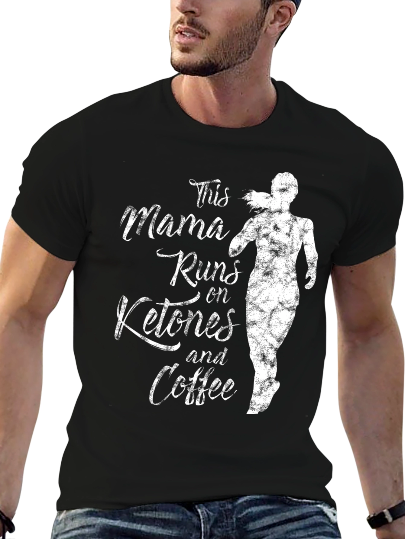 Mama Runs on Ketones and Coffee T-Shirt