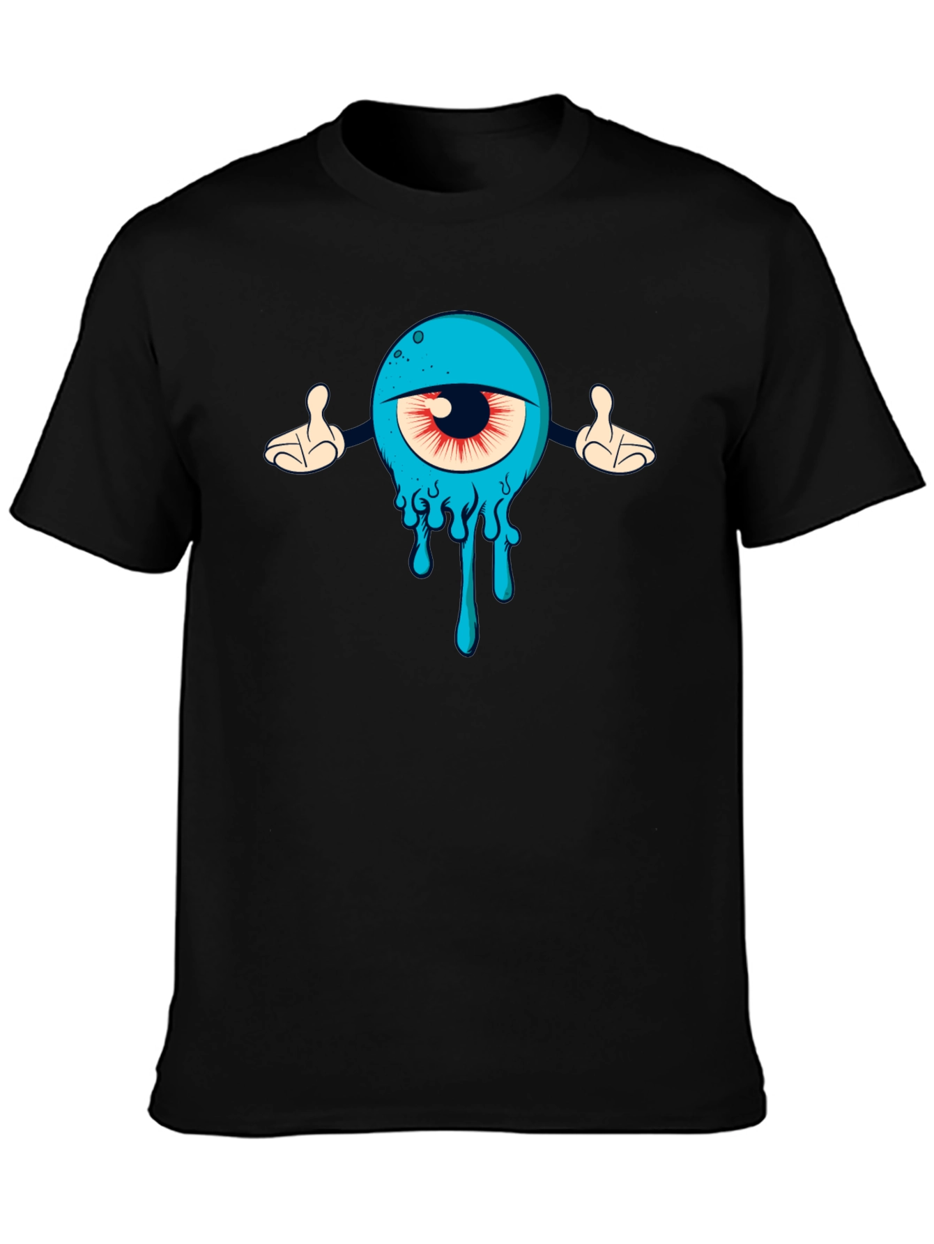Eyeconic Graphic Tee - Black